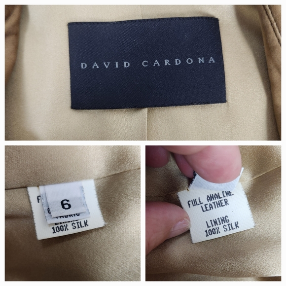 DAVID CARDONA tan nubuck suede trench coat - Picture 8 of 13